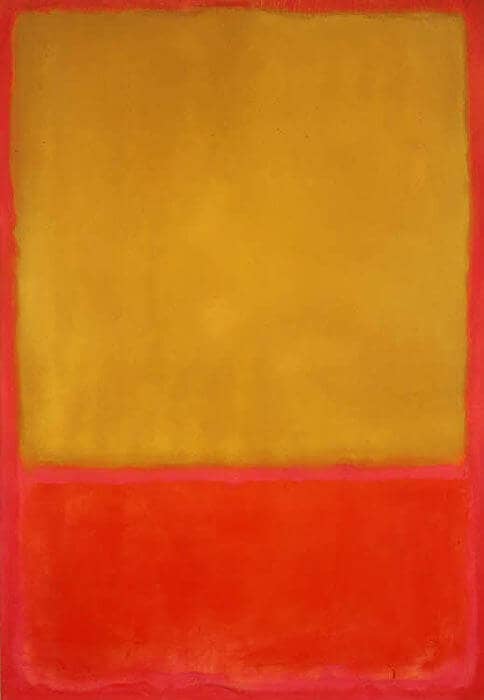 Ochre and Red on Red, (1954) by Mark Rothko