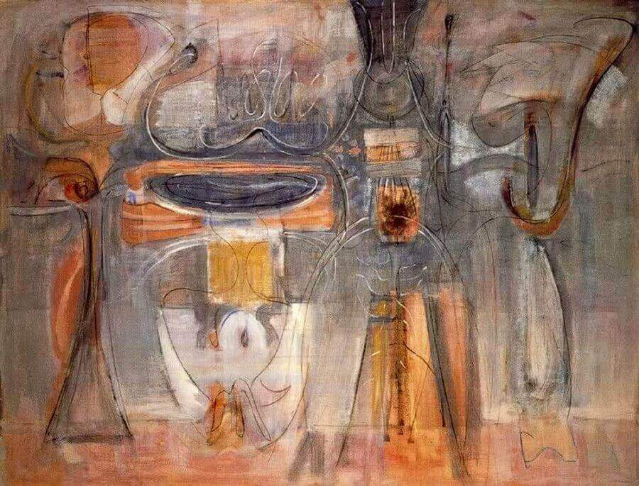 Rites of Lilith,1945 by Mark Rothko