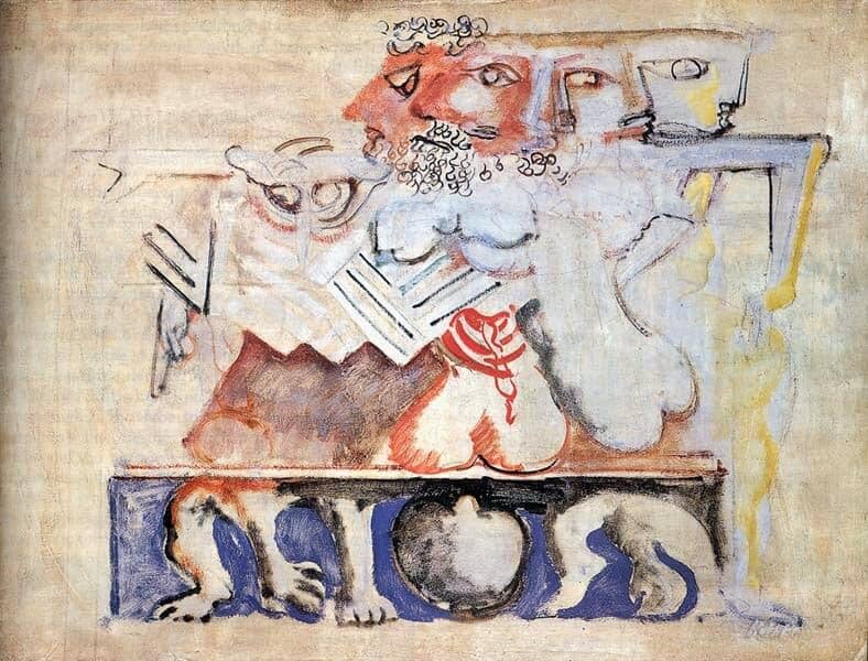 Antigone, (1939) by Mark Rothko