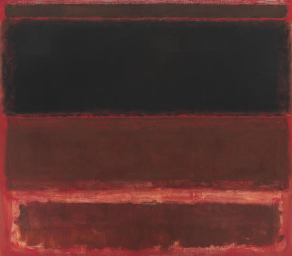 Four Darks in Red, 1958 by Mark Rothko