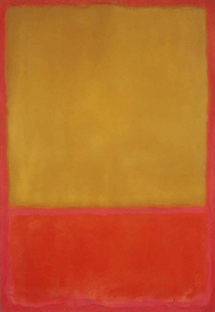 Ochre and Red on Red, (1954) by Mark Rothko