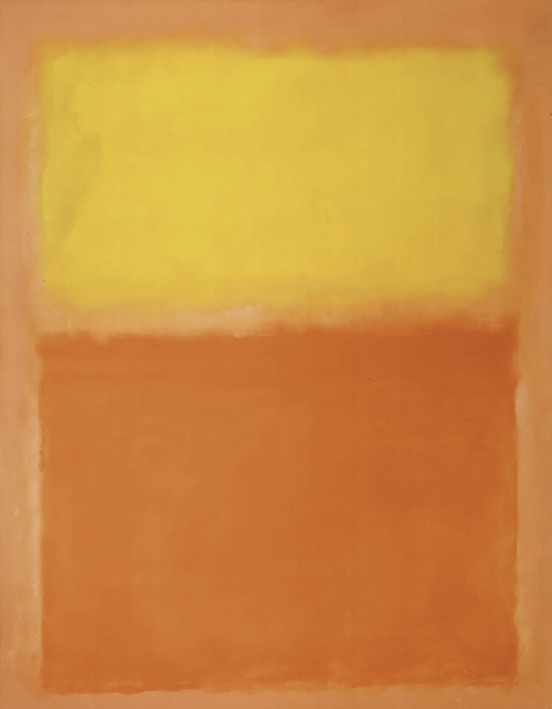 Orange and Yellow by Mark Rothko