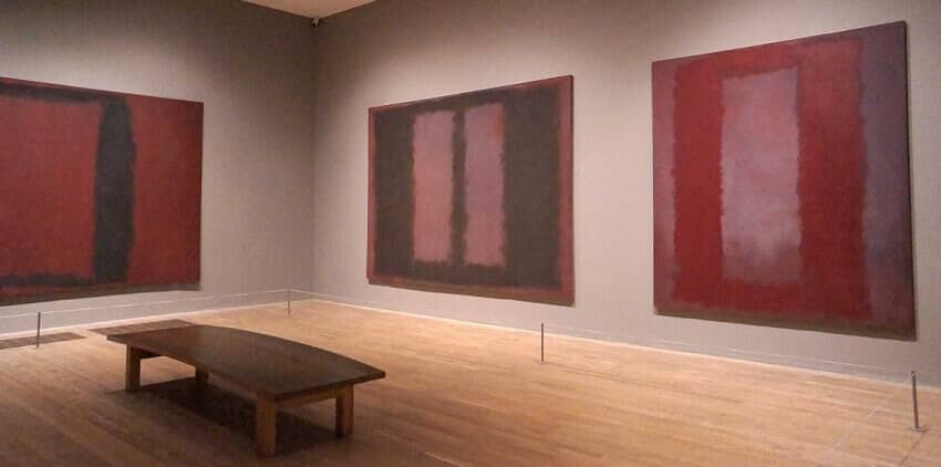 Photo of Black on Maroon by Mark Rothko