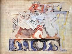 Antigone by Mark Rothko