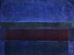 Blue Green and Brow by Mark Rothko
