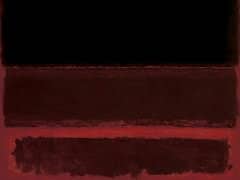 Four darks in red by Mark Rothko