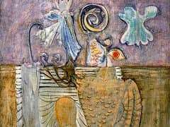 Hierarchical Birds by Mark Rothko