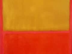Ochre and Red on Red by Mark Rothko