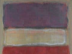 Purple White and Red by Mark Rothko